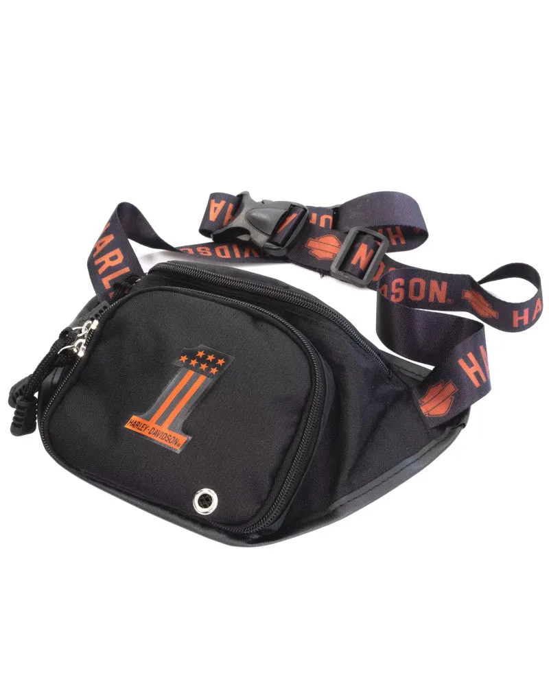 #1 Logo Adjustable Belt Bag