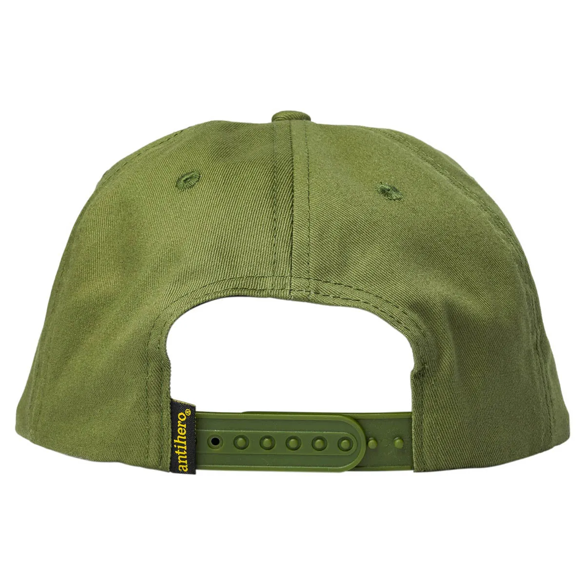 Anti Hero - Basic Eagle Snapback Olive/Yellow