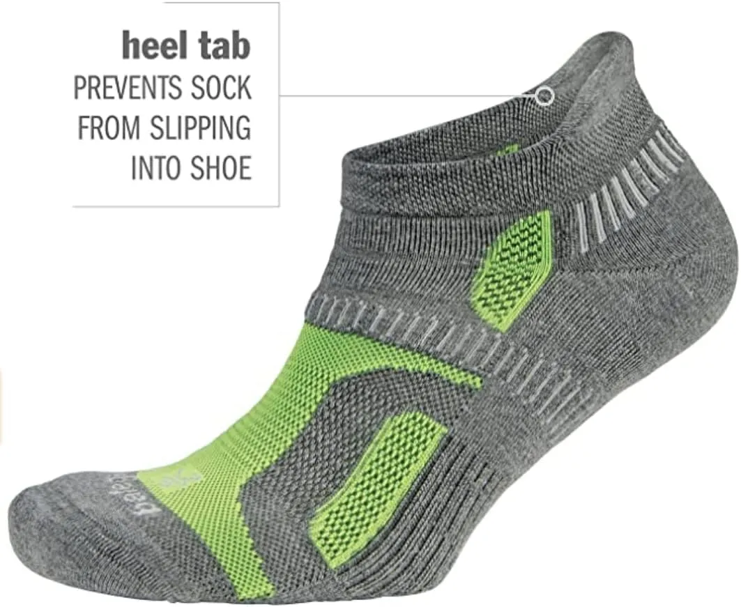 Balega Unisex Adult Hidden Contour Impact Resistance/Cushioning Performance No Show Athletic Running Socks (1 Pair)