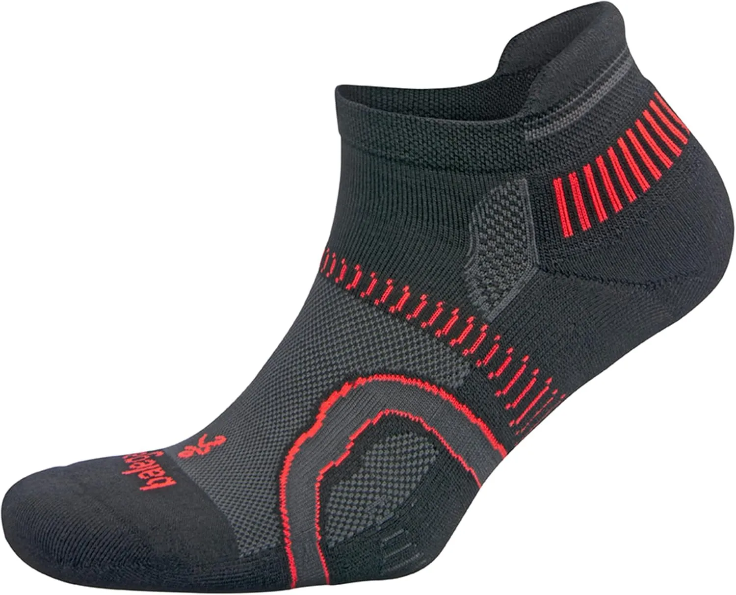 Balega Unisex Adult Hidden Contour Impact Resistance/Cushioning Performance No Show Athletic Running Socks (1 Pair)
