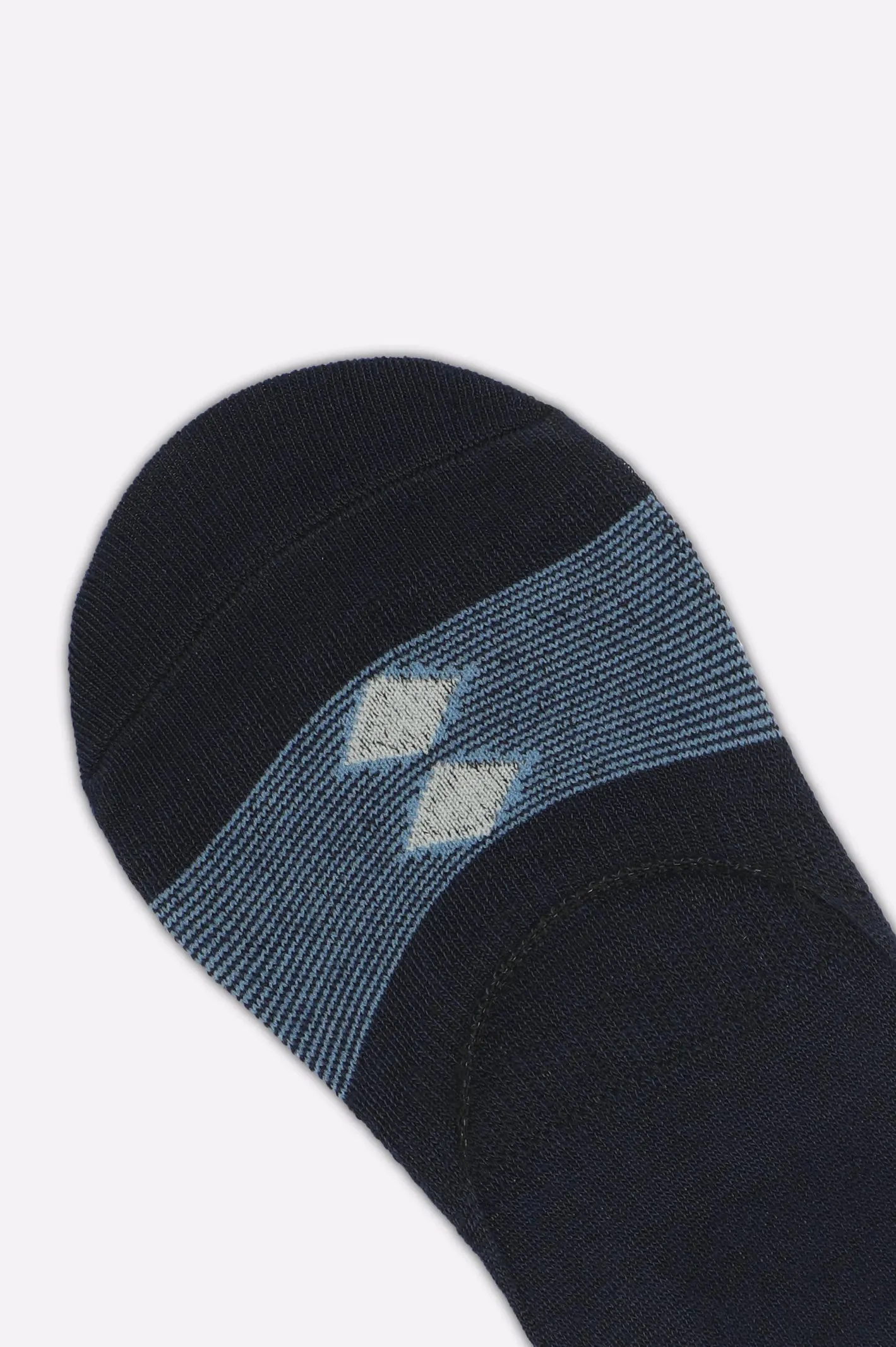 Blue Hidden Socks