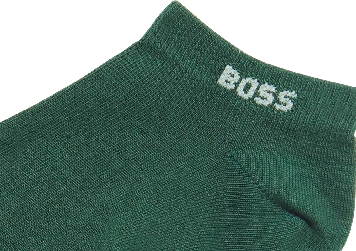BOSS Men's 2-pack Solid Cotton Ankle Socks