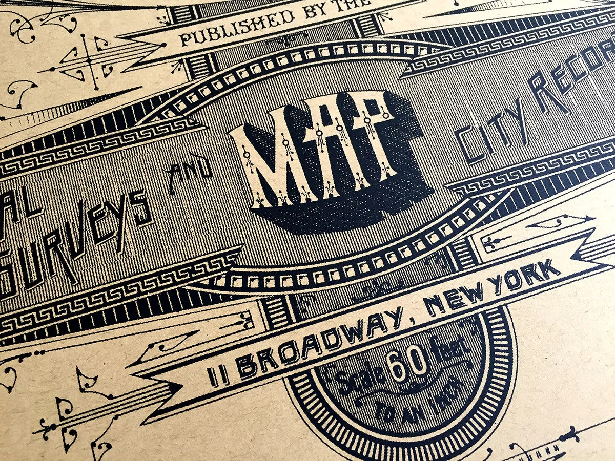 Brooklyn Art Print, Typography Poster