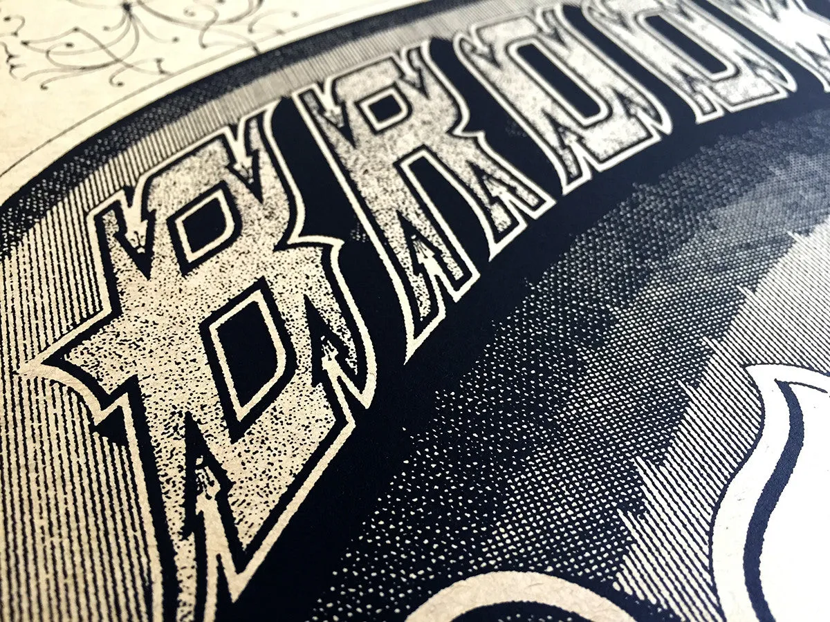 Brooklyn Art Print, Typography Poster