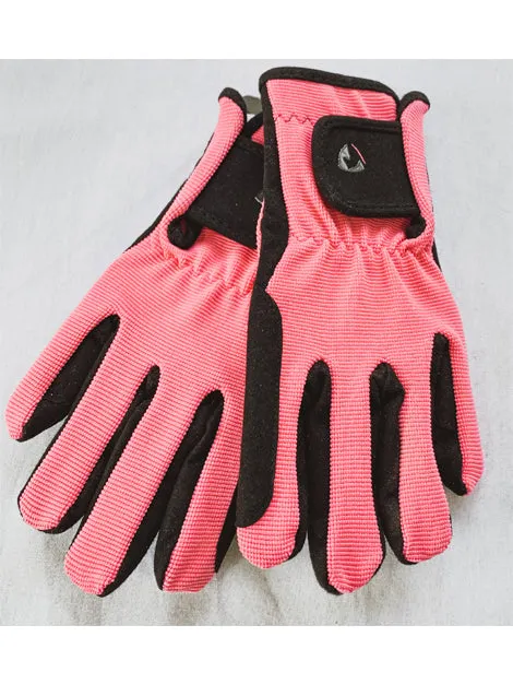 Children's Two Tone Everyday Riding Gloves