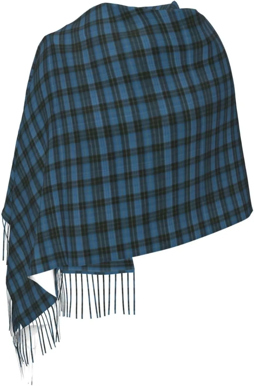 Classic Scottish Tartan Plaid Imitation Cashmere Tassel Scarf Winter Scarf Autumn Softest Classic Warm