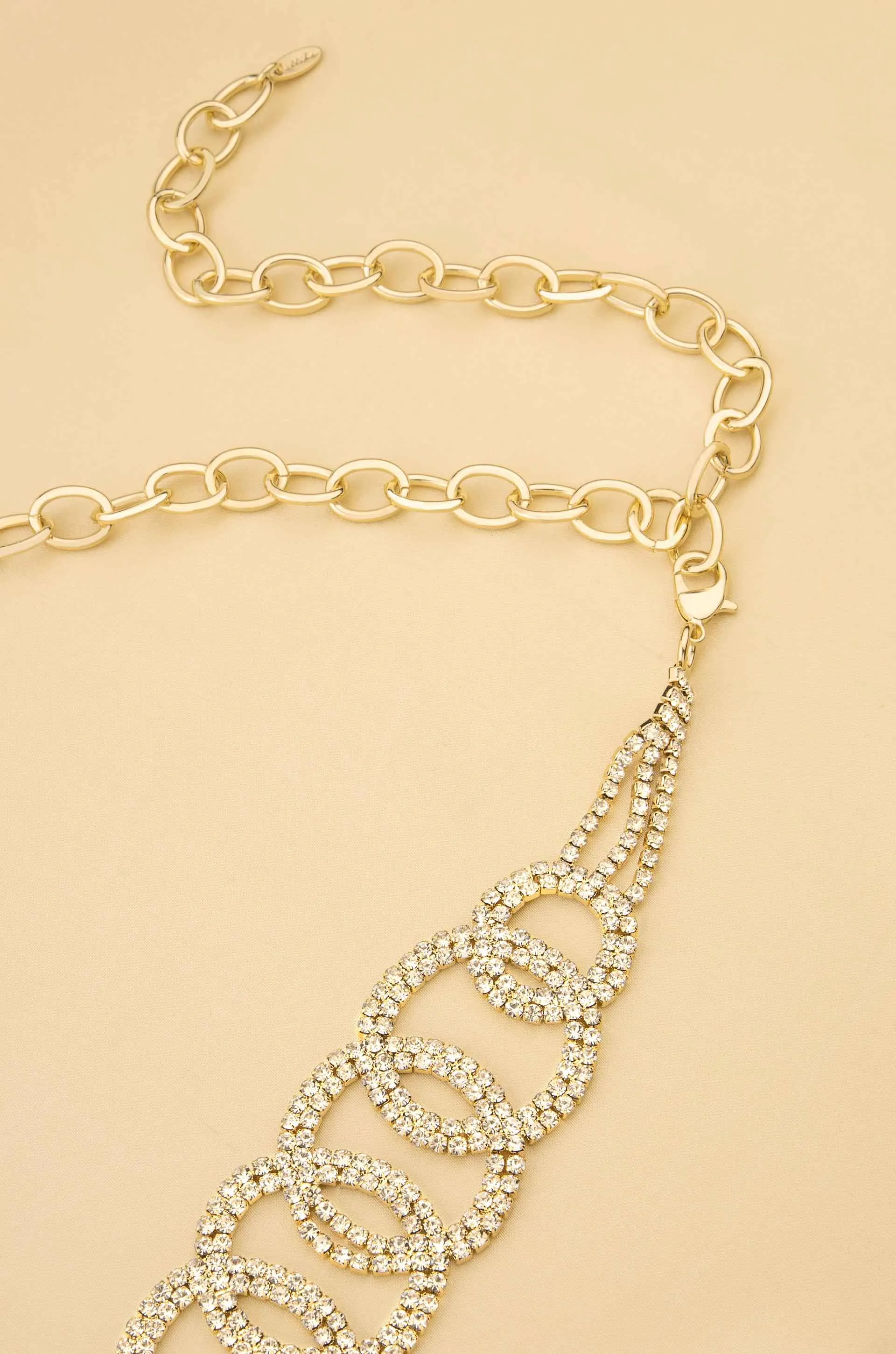 Crystal Loop Statement Belt