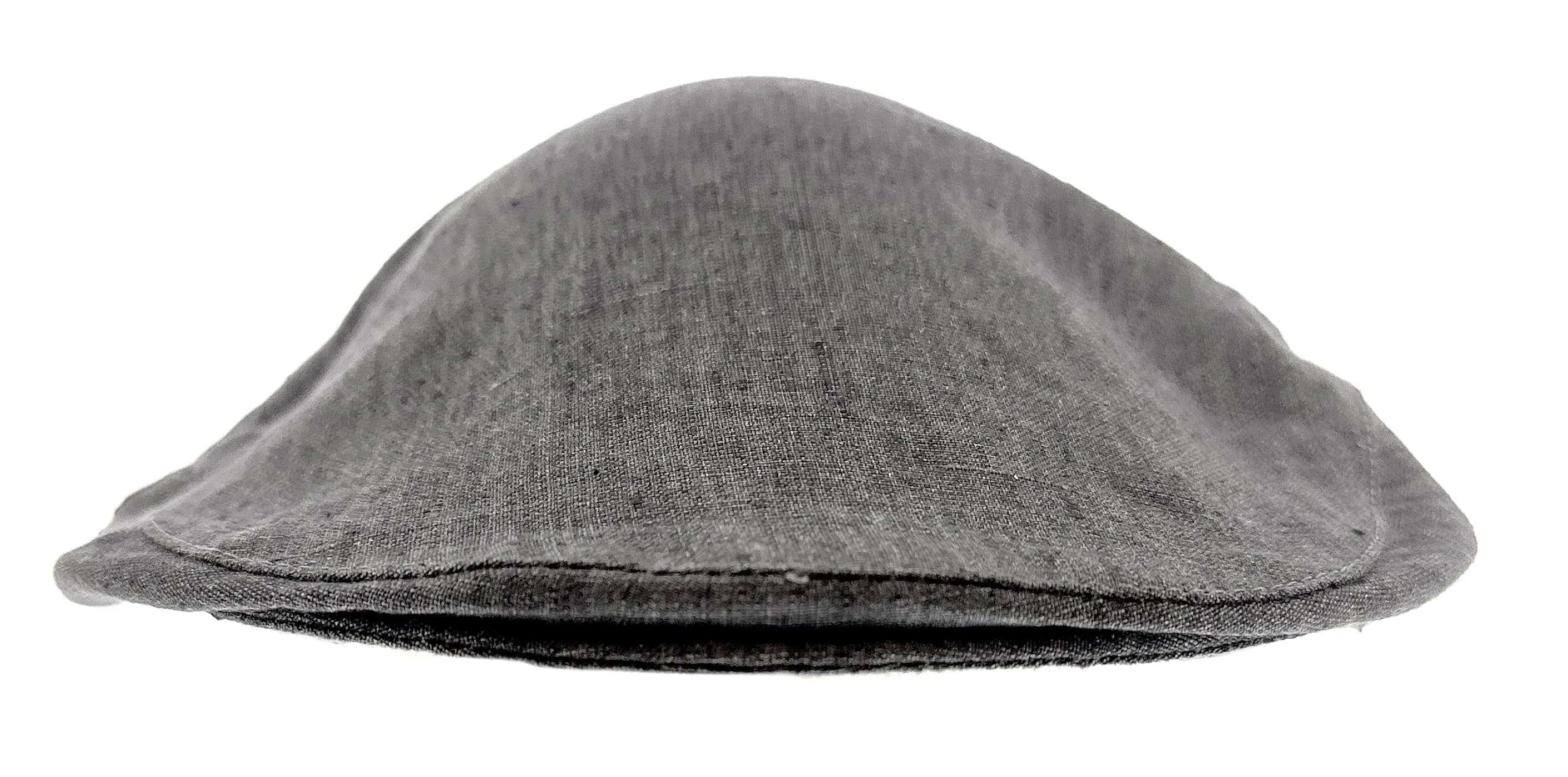 Dolce & Gabbana Dark Grey Light Linen Flat Cap-58