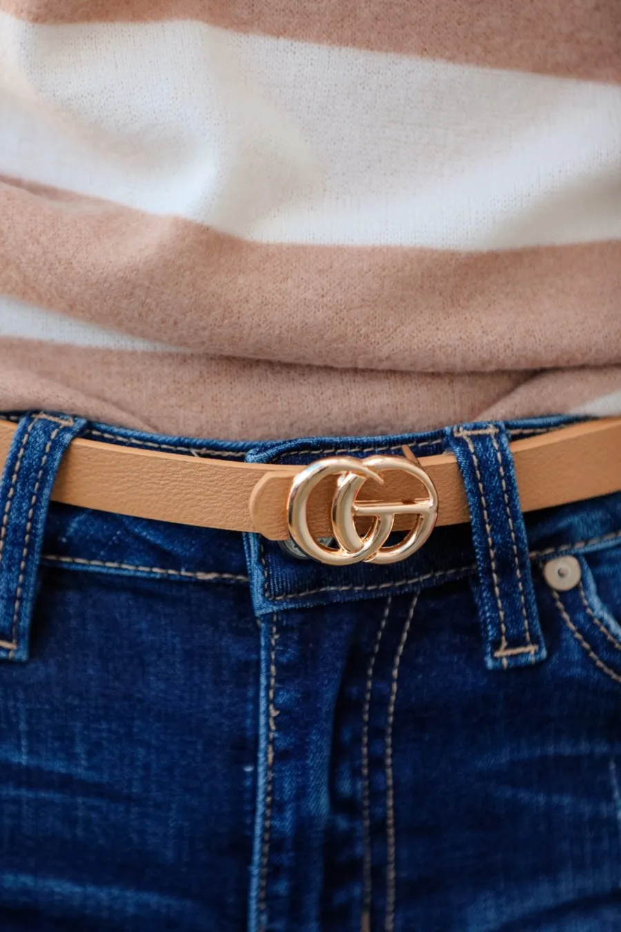 GG Fashion Statement Belt - Thin