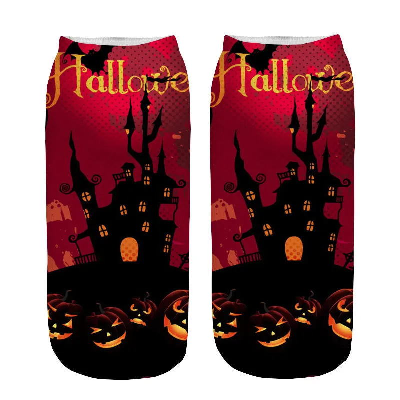 Halloween Socks 3d Printed Socks