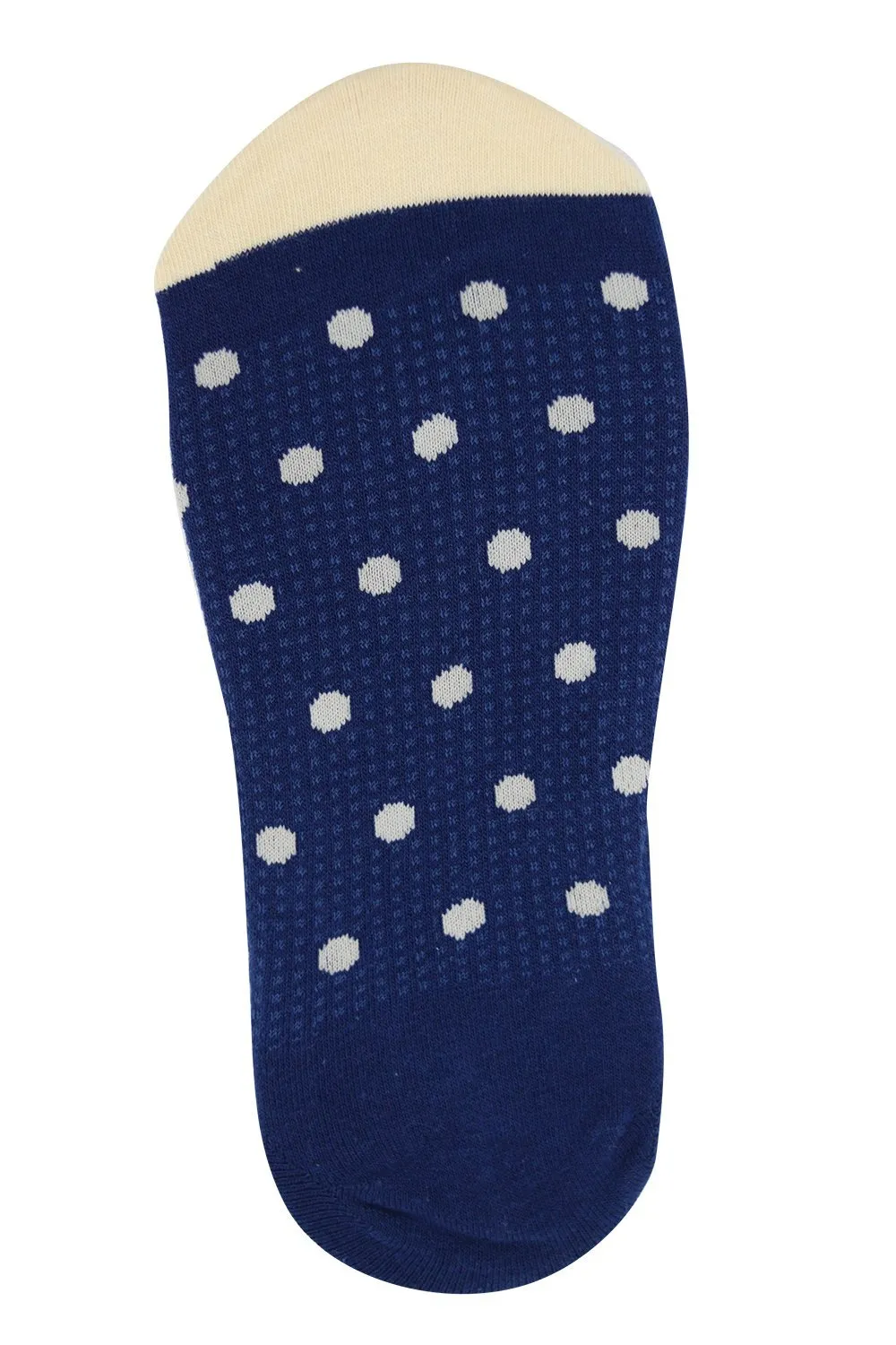 Kawaii Polka Dot Small World Holland Doll Cotton Hidden No-show Socks - 3 pairs