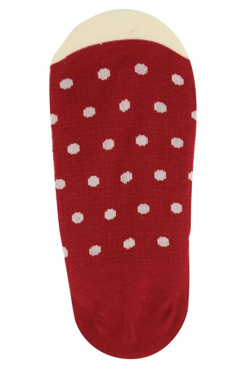 Kawaii Polka Dot Small World Holland Doll Cotton Hidden No-show Socks - 3 pairs