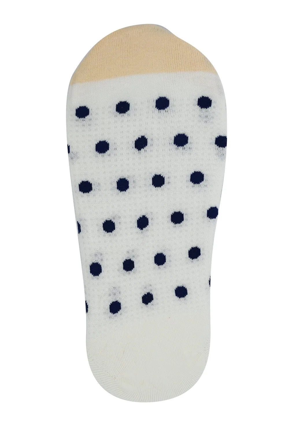Kawaii Polka Dot Small World Holland Doll Cotton Hidden No-show Socks - 3 pairs