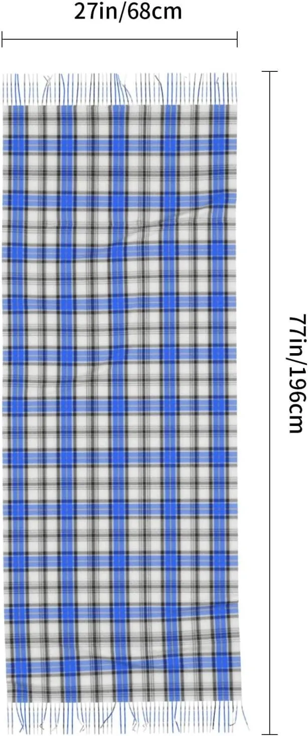 Scottish Clan Home Hume Tartan Plaid Imitation Cashmere Tassel Scarf Winter Scarf Autumn Softest Classic Warm