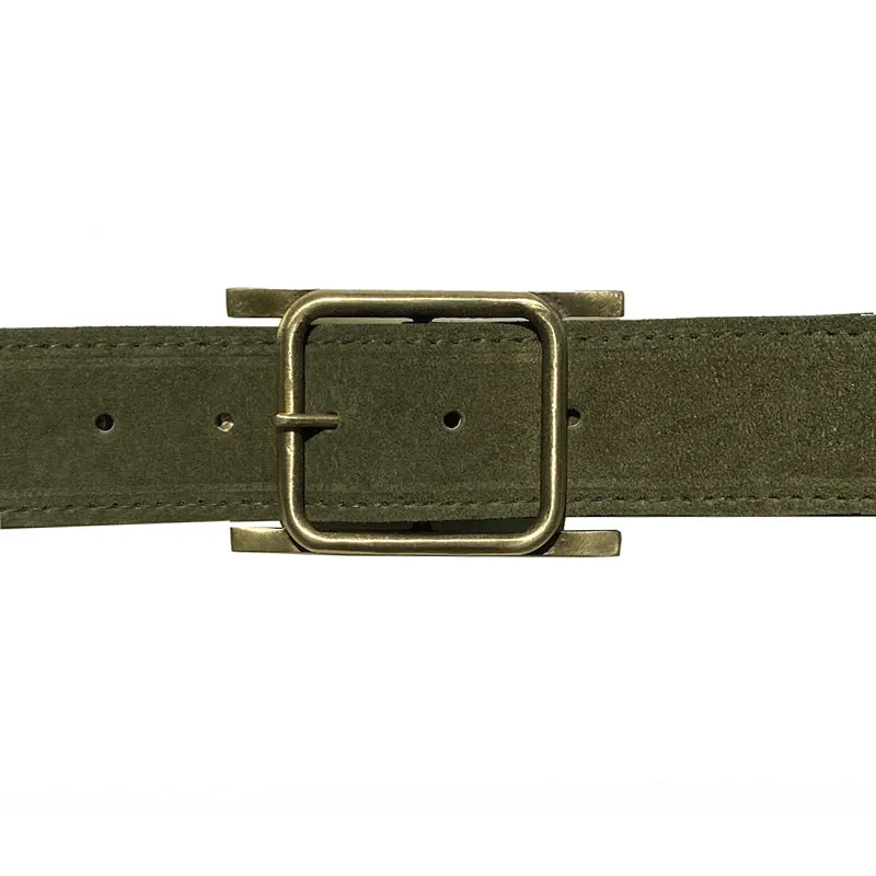 Square wFlanges - Loden Suede