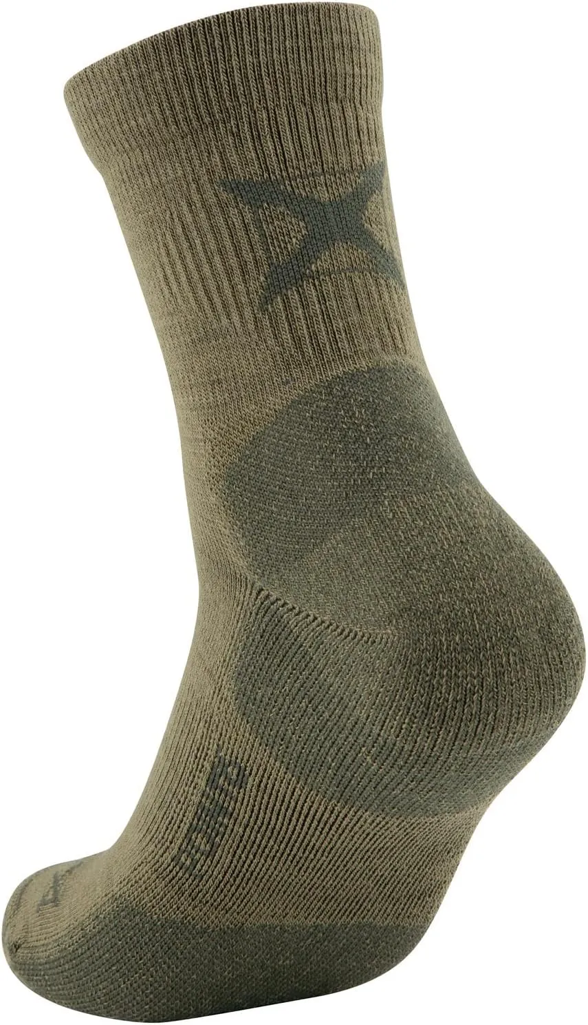 Vertx VaporCore Mens Crew Socks 5", Tactical Athletic Moisture Wicking Merino Wool Socks, Quick Drying with Odor Control