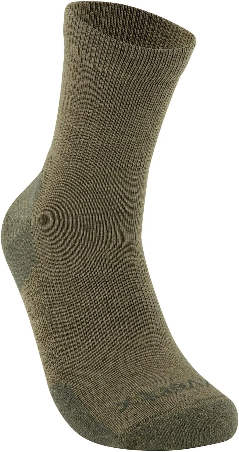 Vertx VaporCore Mens Crew Socks 5", Tactical Athletic Moisture Wicking Merino Wool Socks, Quick Drying with Odor Control