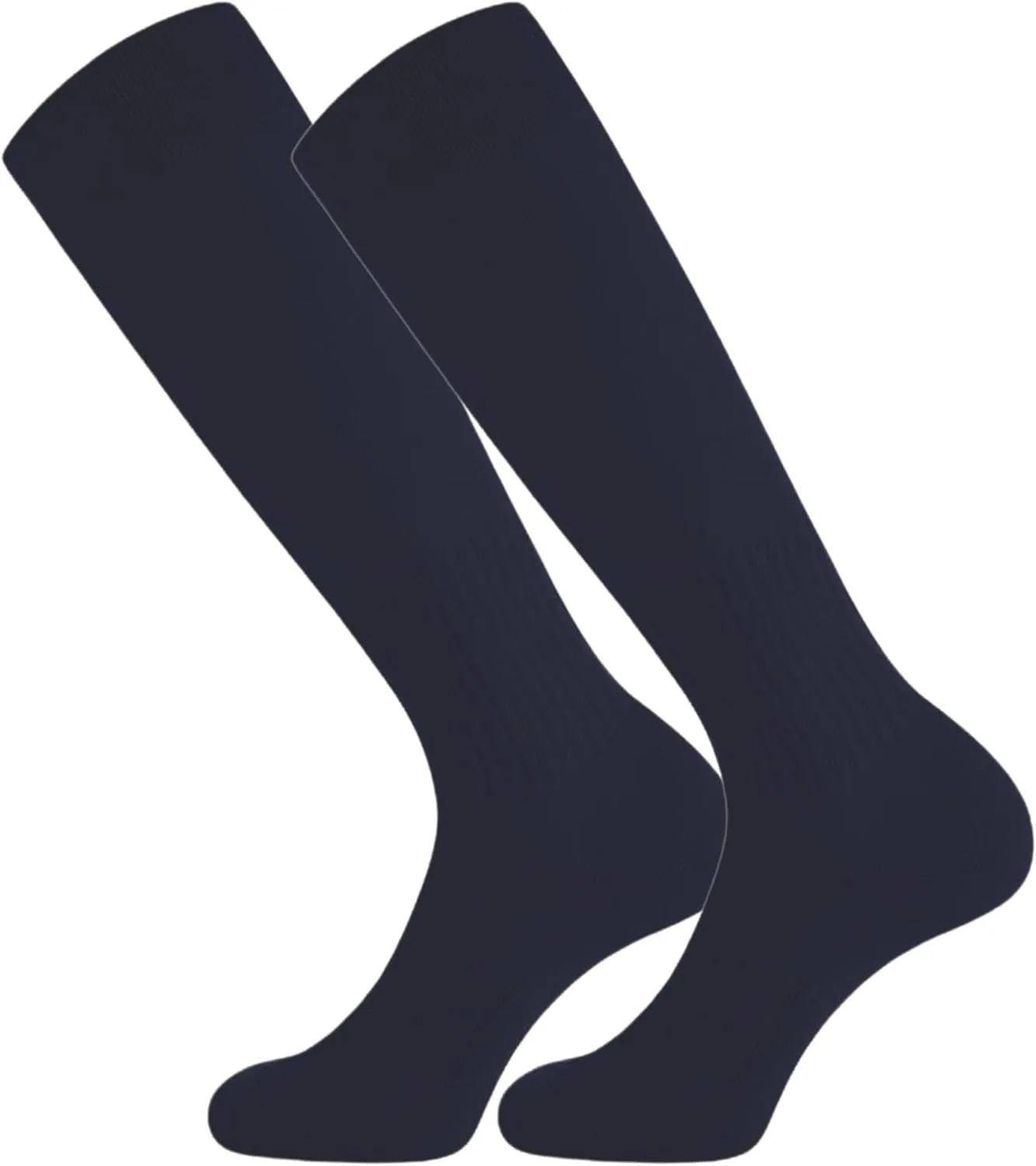 Vizari Soccer Tube Socks for Youth & Adult - Compression Socks with Cushioning Support for Football, Baseball, Rugby & Hockey