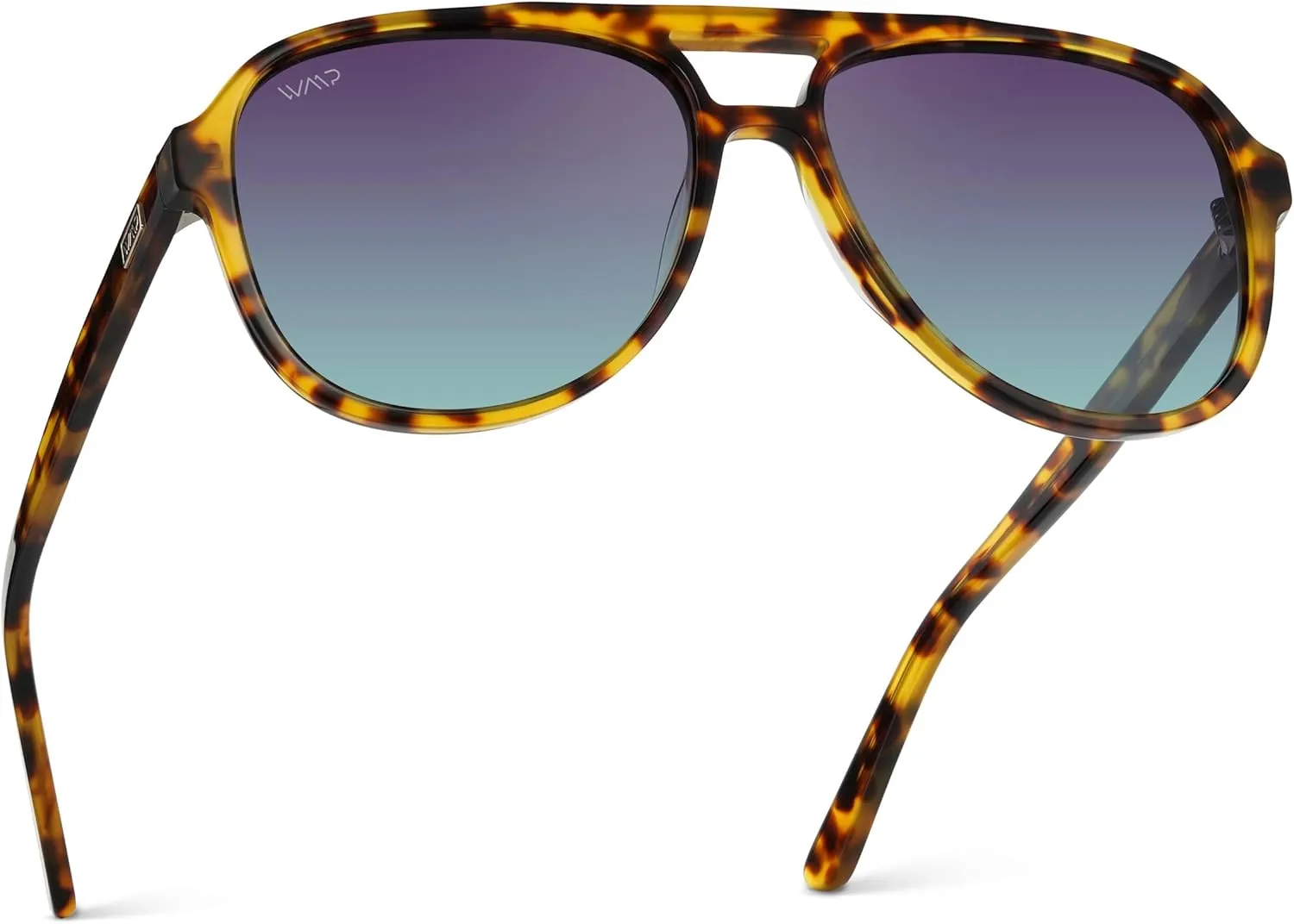 WearMe Pro Chic Retro Oversized Polarized Sunglasses: Statement Aviator for Women