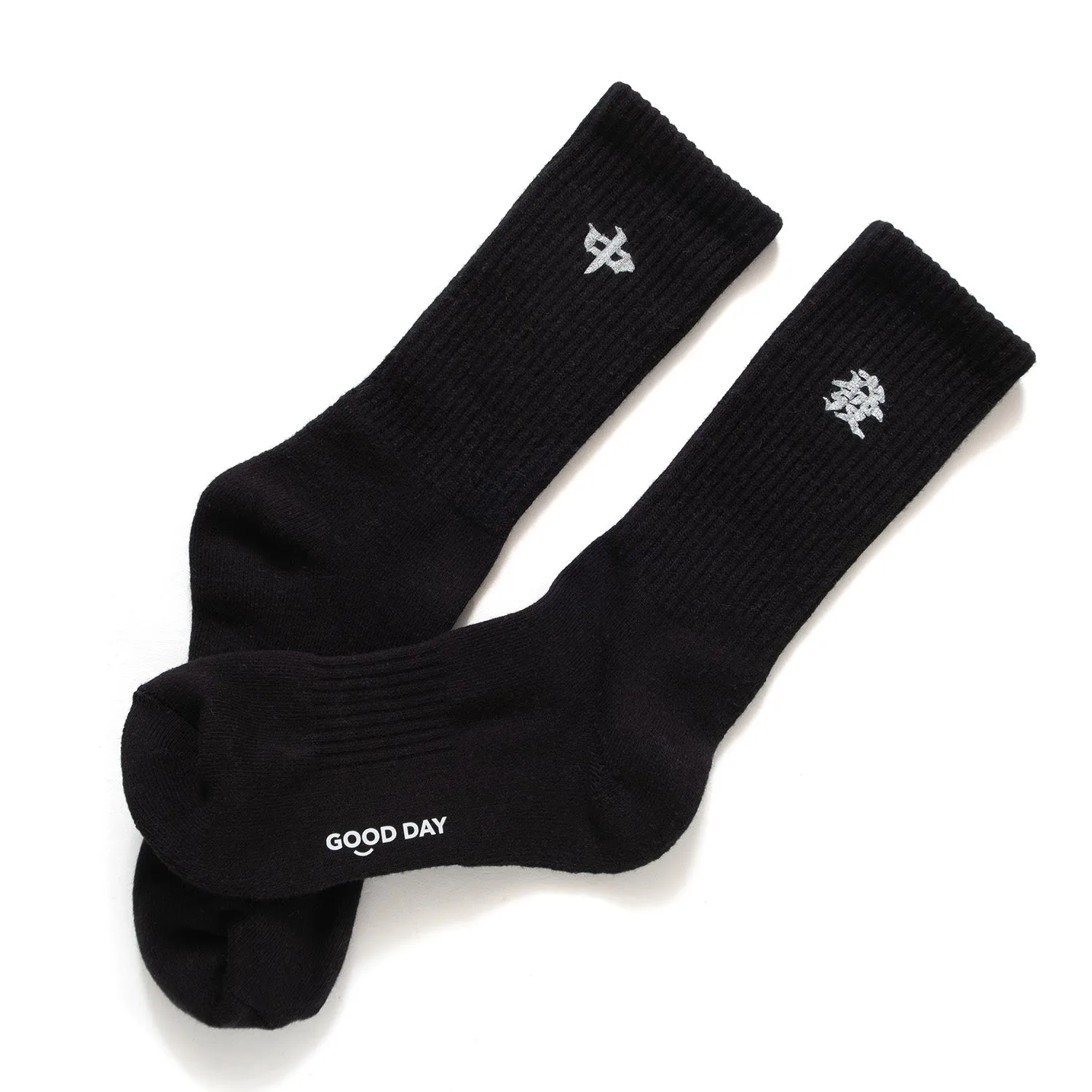 (ZA084) Mahjong Rich & Center Graphic Socks